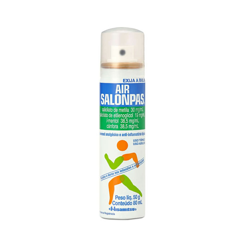 Encontraproduto.com.br - Analgésico e Anti-inflamatório Salonpas 30mg/ml + 38,5mg/ml + 38,5mg/ml + 19mg/ml 80ml