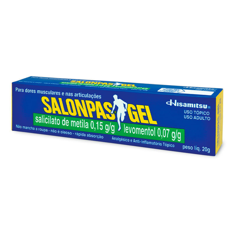 Encontraproduto.com.br - Salonpas Hisamitsu Gel 20g