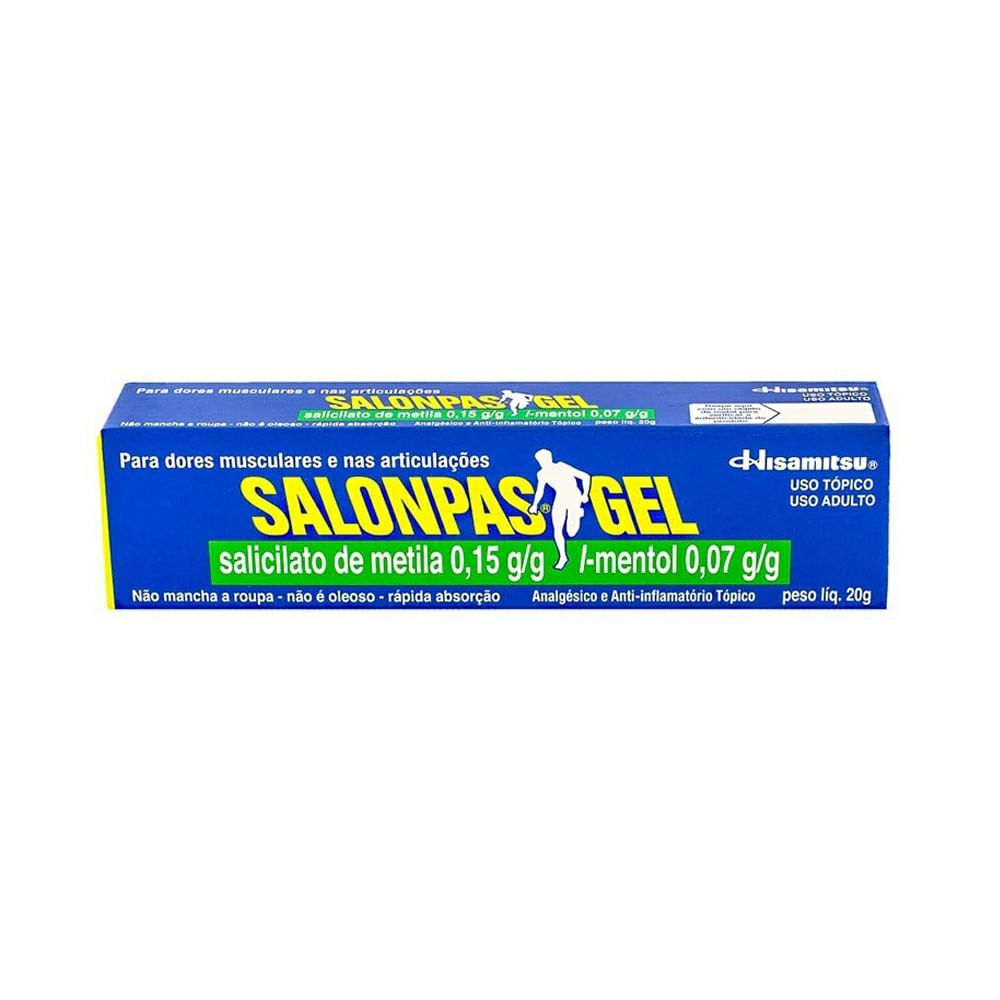 Encontraproduto.com.br - Salonpas Hisamitsu Gel 20g
