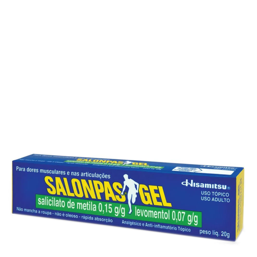 Encontraproduto.com.br - Salonpas Hisamitsu Gel 20g