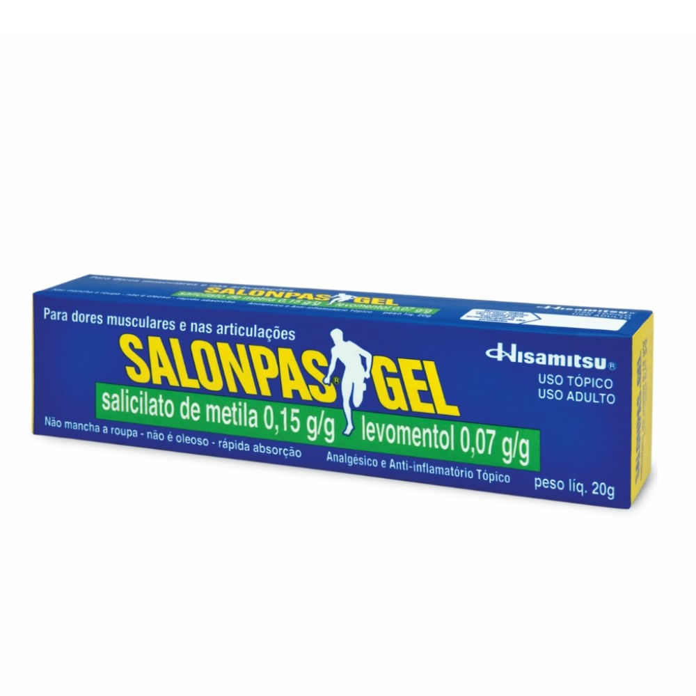 Encontraproduto.com.br - Salonpas Hisamitsu Gel 20g