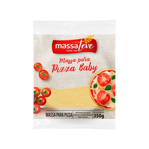 Encontraproduto.com.br - Massa de Pizza Massa Leve Baby Pacote com 350g