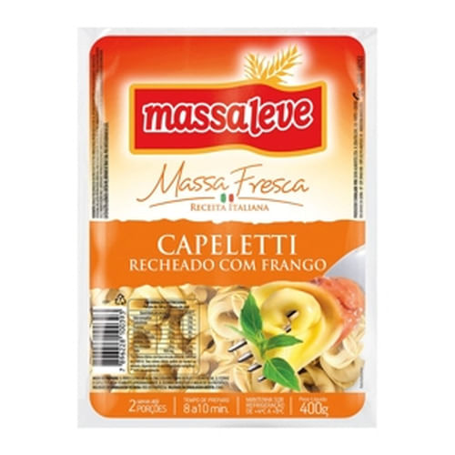 Cappeletti Massa Leve Frango 400g
