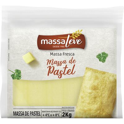 Encontraproduto.com.br - Massa para Pastel Massa Leve Cortada Pacote com 2kg