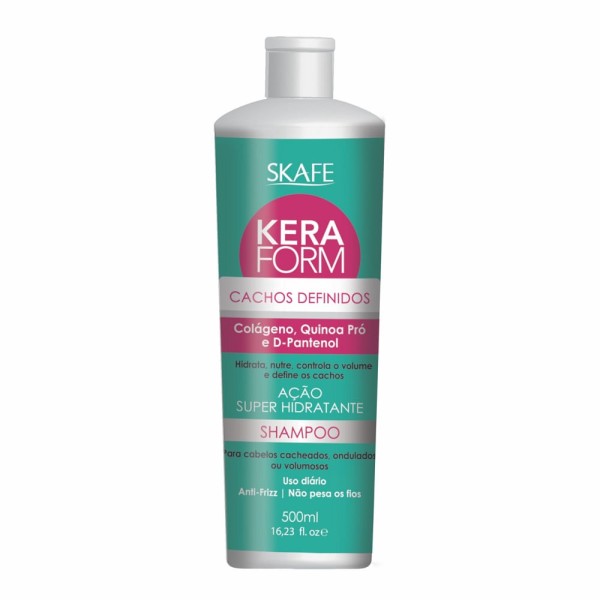 Shampoo Skafe Keraform Cachos Definidos 500ml