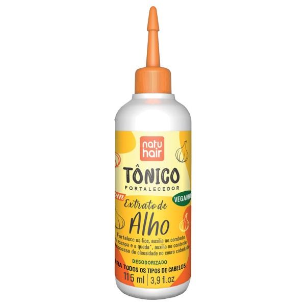 Tônico Capilar Natuhair Fortalecedor de Alho 115ml