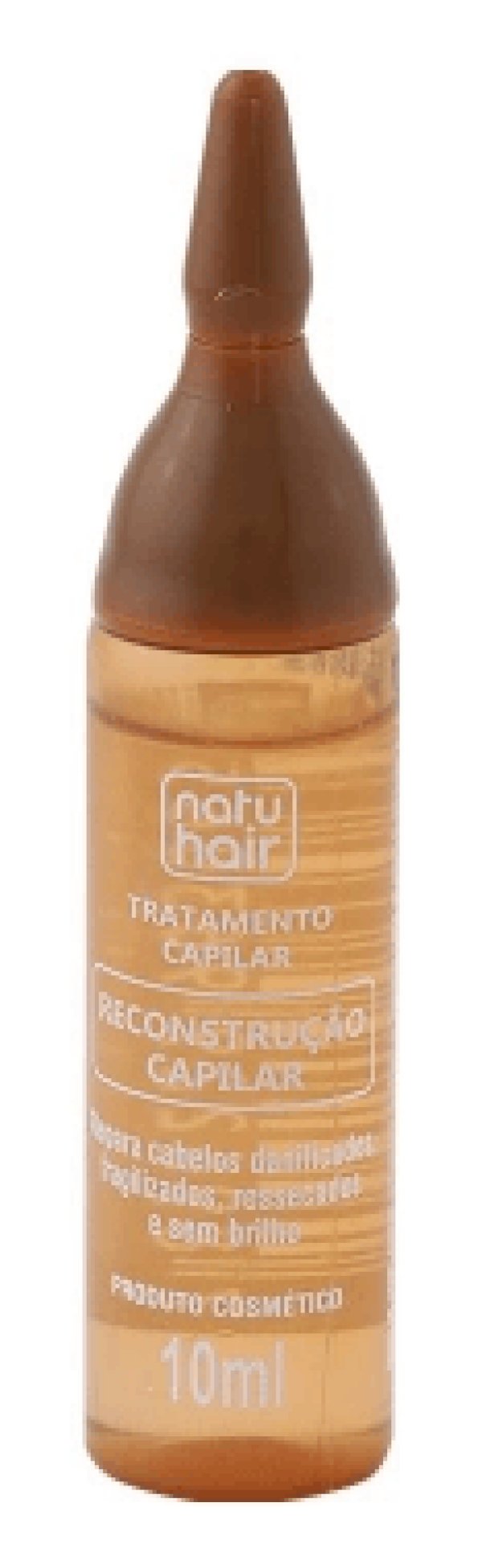 Encontraproduto.com.br - Ampola 10ml Reconstrucao Capilar - Natu Hair