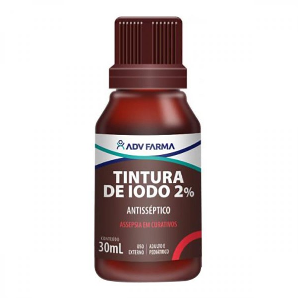 Encontraproduto.com.br - TINTURA IODO 30ML - ADV