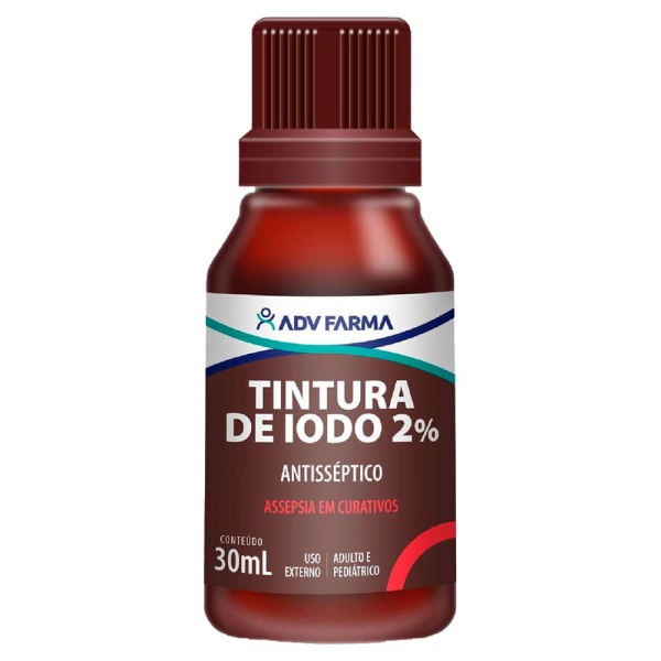 Encontraproduto.com.br - TINTURA IODO 30ML - ADV
