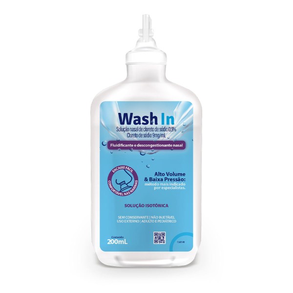 Encontraproduto.com.br - Wash In Solucao Nasal 200ml