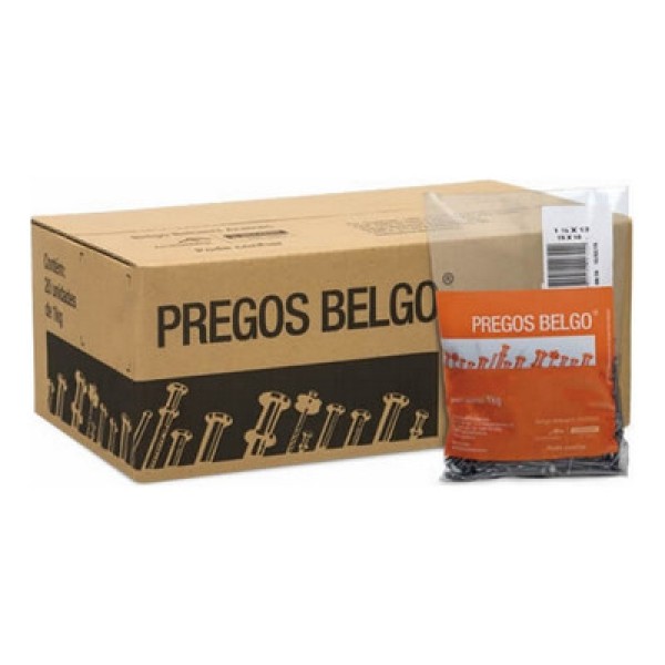 Prego com Cabeça Polido 18x27 1Kg