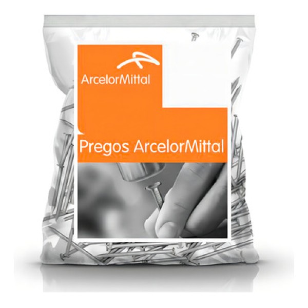 Prego com Cabeça 20x30 Pacote 1kg - GERDAU