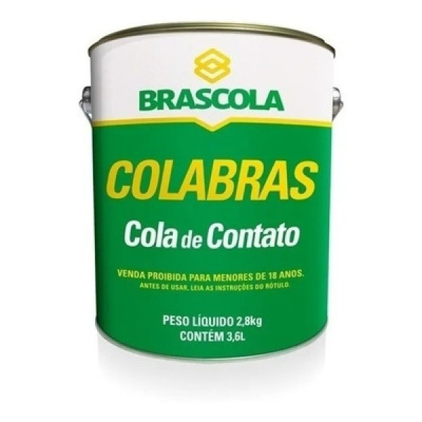 Cola Para Piso Borracha Colabras 2,8Kg