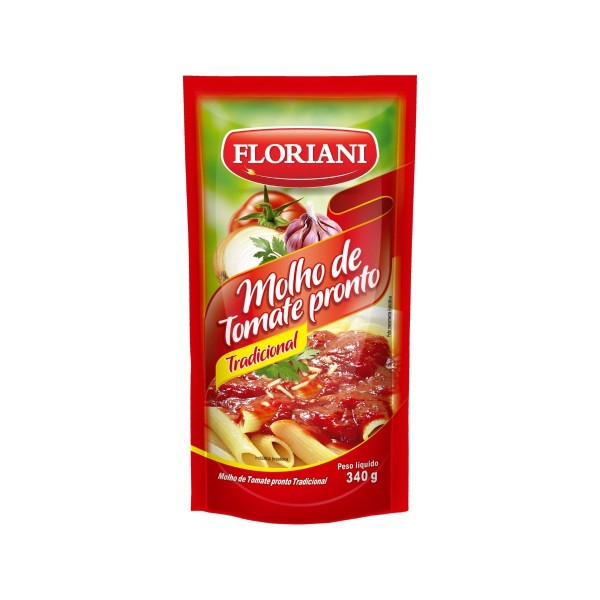 Encontraproduto.com.br - Molho de Tomate Tradicional Floriani 340 g