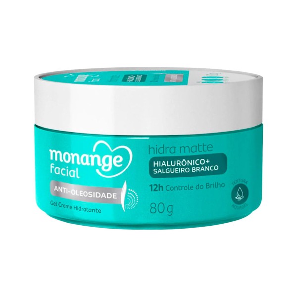 Hidratante Monange Facial 80gr Gel Creme Hidra Matte
