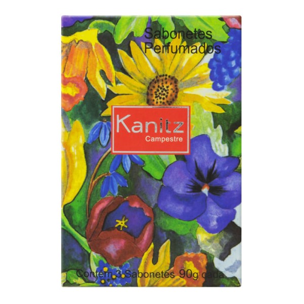 Sabonete Em Barra Kanitz Campestre 3 Unidades De 90g Cada