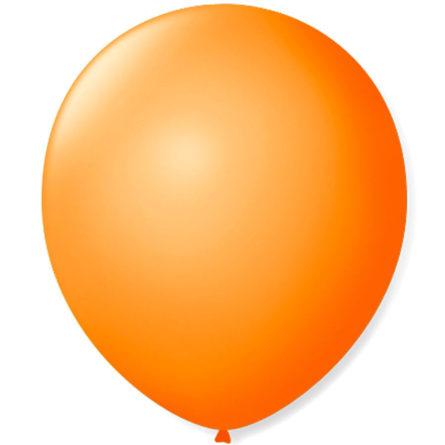 Encontraproduto.com.br - Balão Laranja Mandarim Tamanho 9 c/50 - São Roque