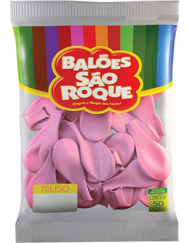 Encontraproduto.com.br - Balão Imperial 9 Rosa Tutti-Frutti C/ 50 Unds São Roque