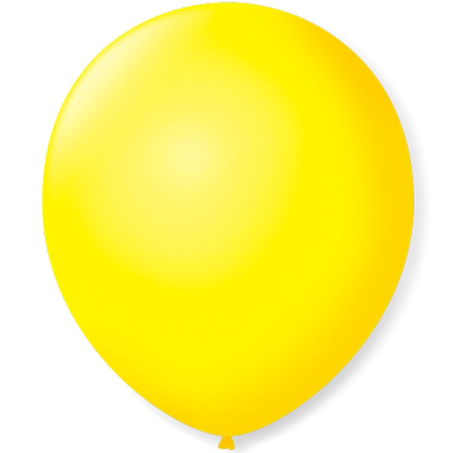 Encontraproduto.com.br - Balão Amarelo Citrino Tamanho 9 c/50 - São Roque