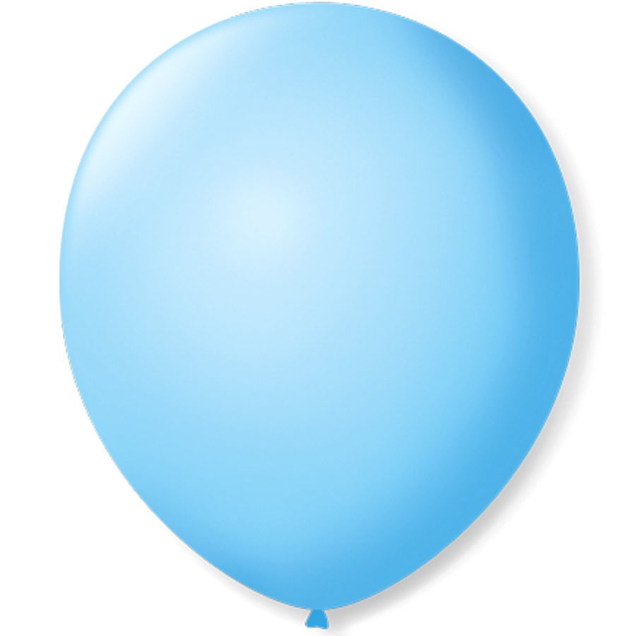 Encontraproduto.com.br - Balão Azul Baby Tamanho 9 c/50 - São Roque
