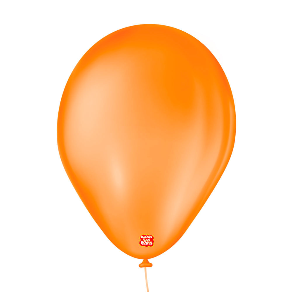 Encontraproduto.com.br - Balão Laranja Mandarim Tamanho 7 c/50 - São Roque