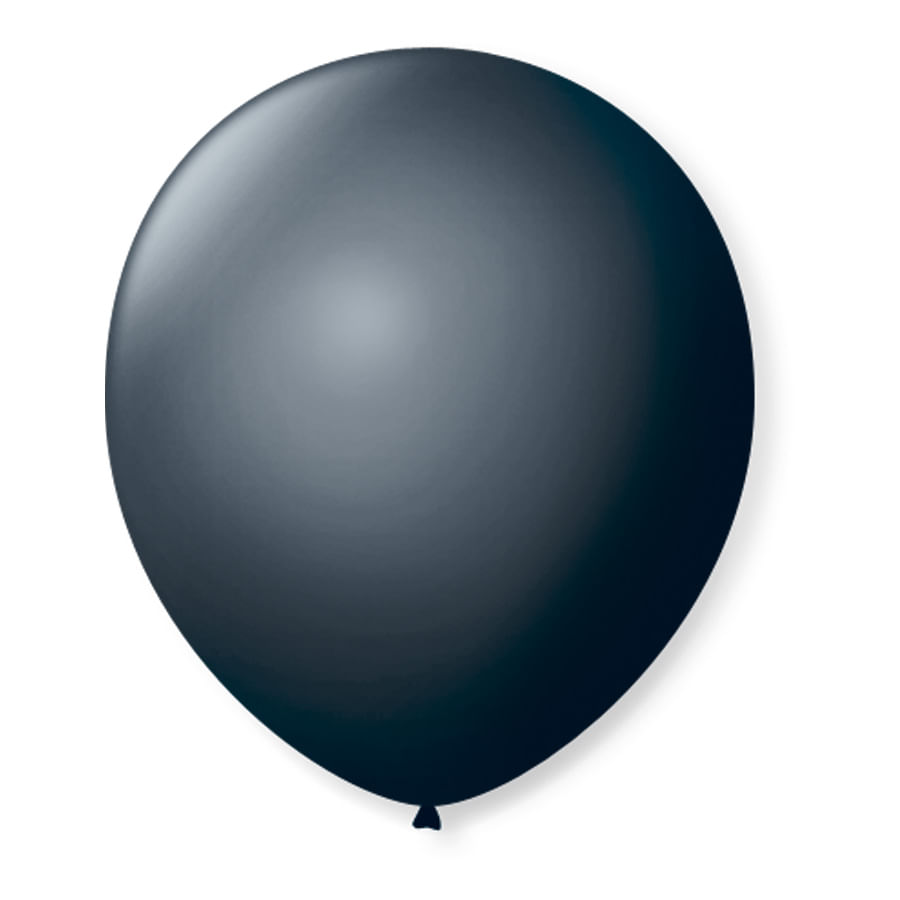 Encontraproduto.com.br - Balao imperial 7 preto ebano 50 und sao roque