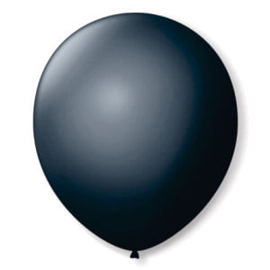 Encontraproduto.com.br - Balao imperial 7 preto ebano 50 und sao roque
