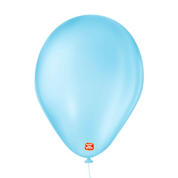 Balão Azul Baby Tamanho 7 c/50 - São Roque