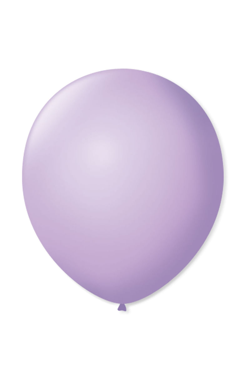 Balão Lilás Baby Tamanho 7 c/50 - São Roque