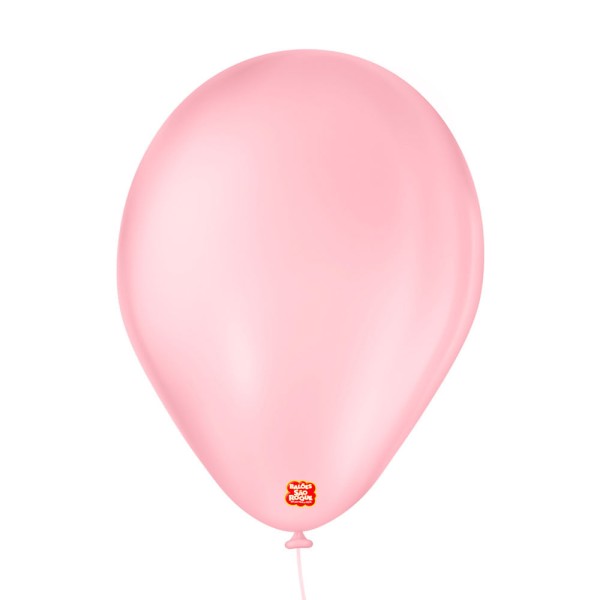 Balão Rosa Baby Tamanho 7 c/50 - São Roque