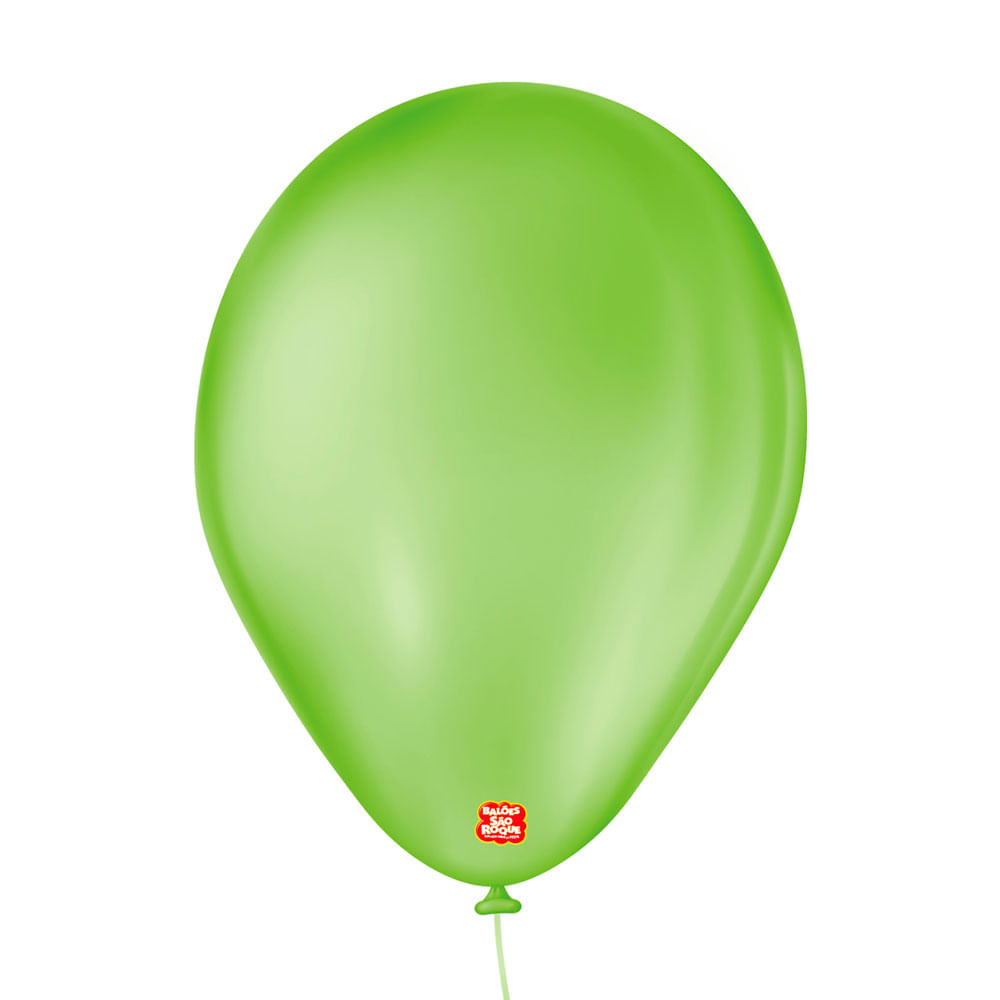 Encontraproduto.com.br - Balão Verde Maçã Tamanho 7 c/50 - São Roque