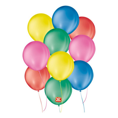 Encontraproduto.com.br - Balão Bexiga N5 Liso São Roque - Varias Cores C/ 50un