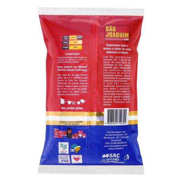 Encontraproduto.com.br - Café Torrado e Moído São Joaquim Tradicional 500g