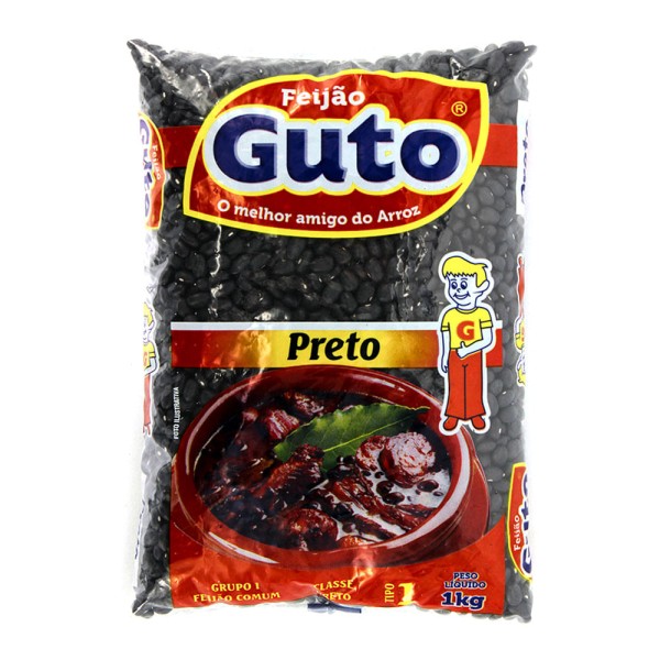 Encontraproduto.com.br - Feijão Preto Guto 1KG