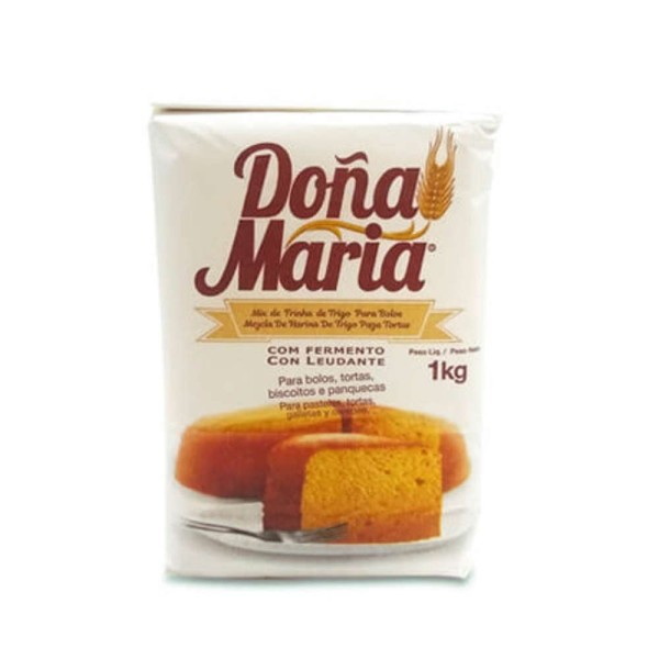 Encontraproduto.com.br - Farinha de Trigo com Fermento DONA MARIA Tipo 1 Pacote 1kg