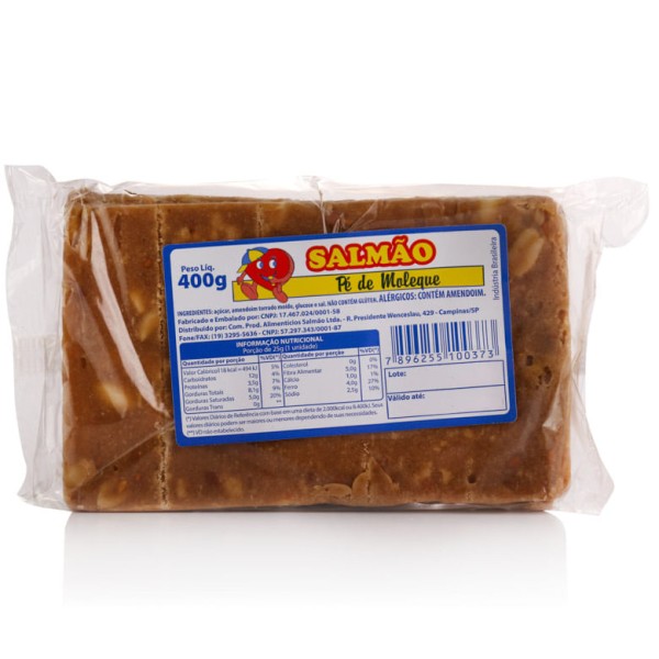 Pé de Moleque Salmão 400g