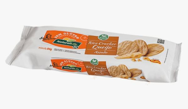 Encontraproduto.com.br - Snack Rice Cracker Natural Life Queijo Pacote com 84g