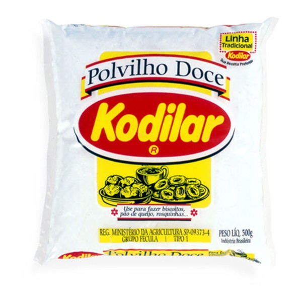 Encontraproduto.com.br - Polvilho Kodilar Doce Pacote com 500g