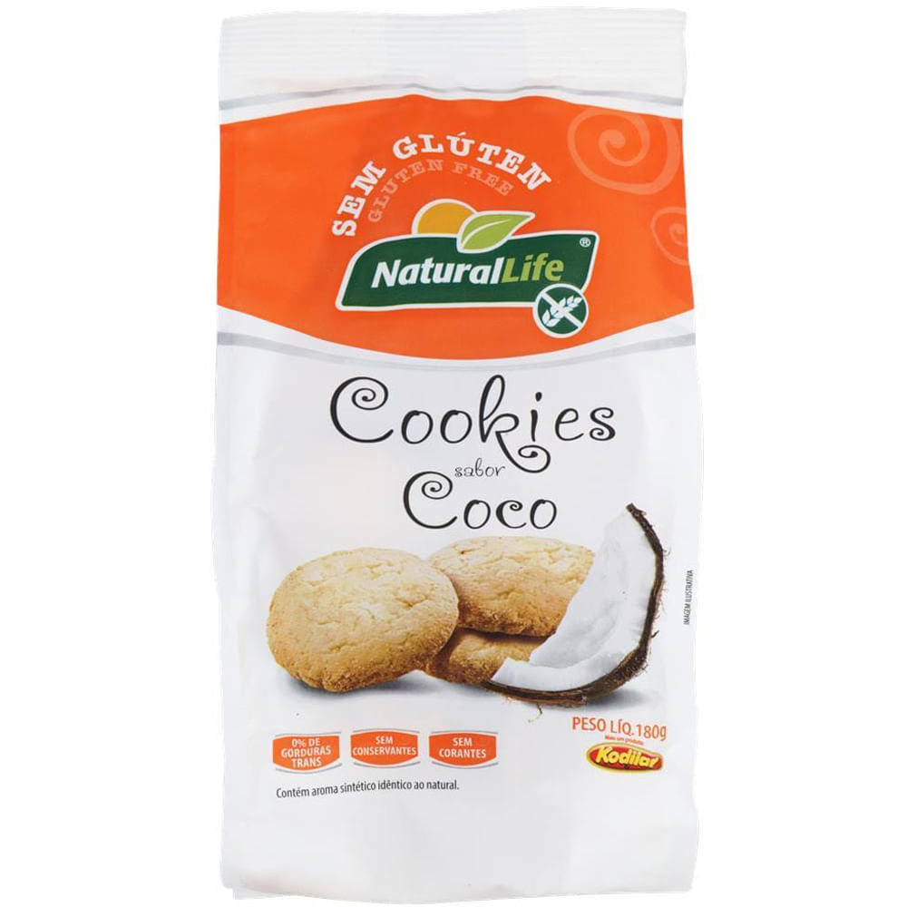 Cookies Natural Life Coco 180g