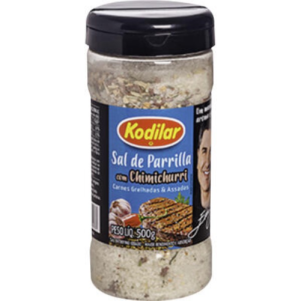 Sal de Parrilla Kodilar Chimichurri Pote com 500g