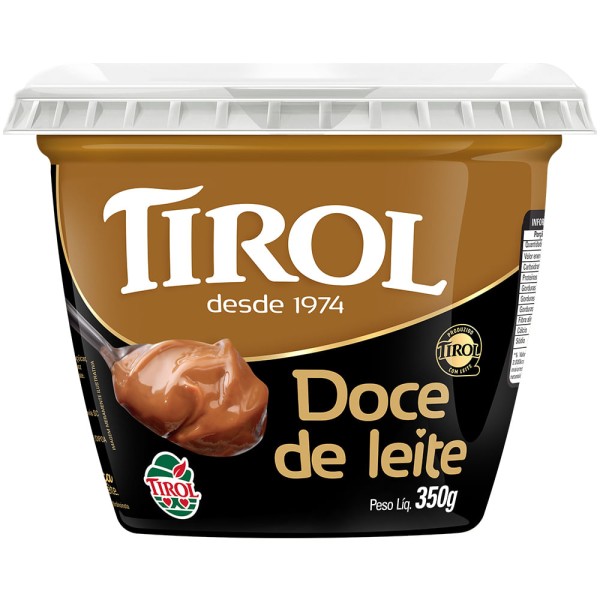 Encontraproduto.com.br - Doce de Leite Tirol Pote 350g
