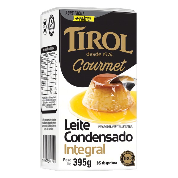 Encontraproduto.com.br - Leite Condensado TIROL Gourmet 395g