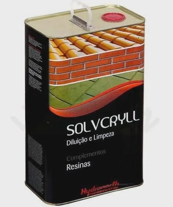 Solvente Solvcryll 5 Litros Hydronorth