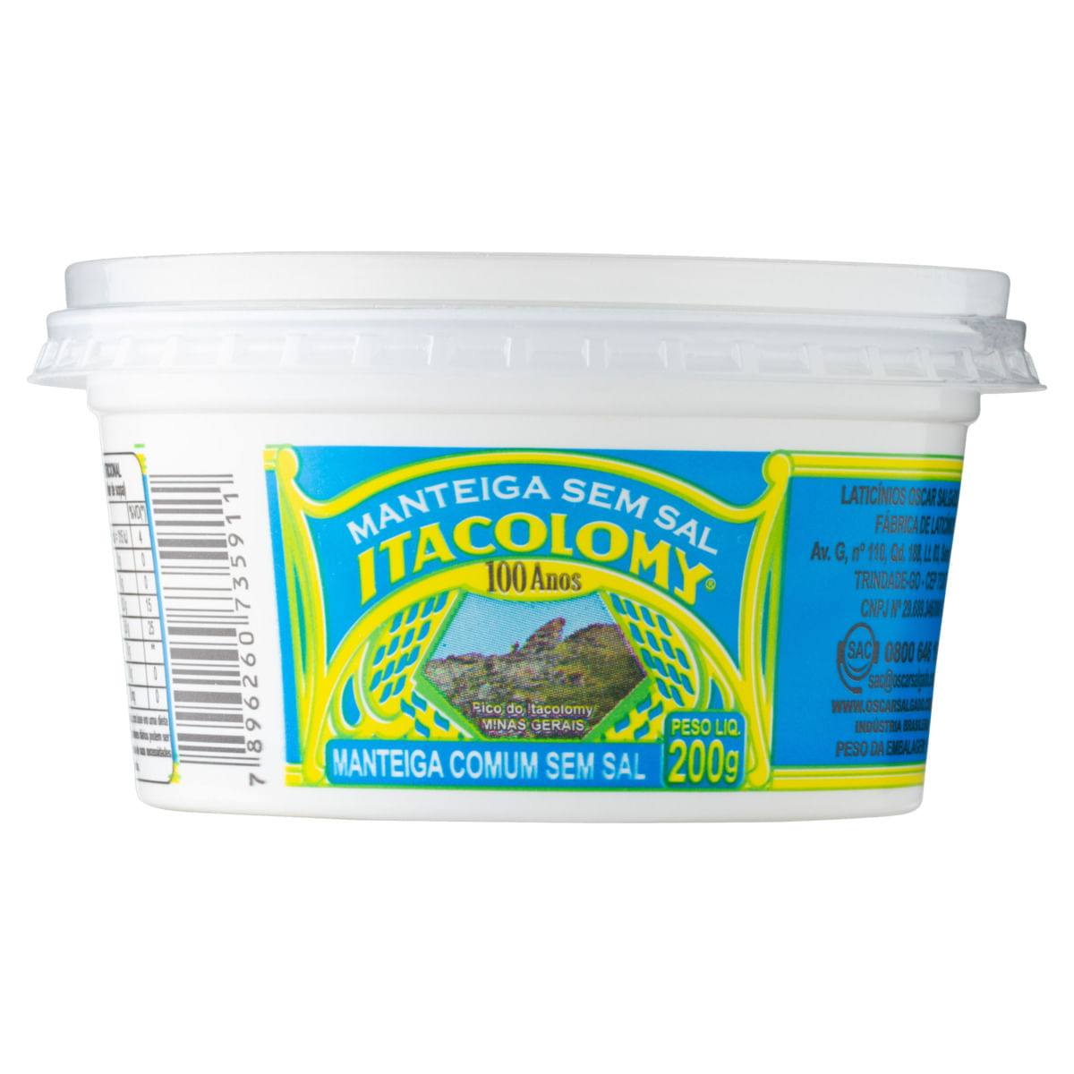 Encontraproduto.com.br - Manteiga Itacolomy Sem Sal Pote 200g