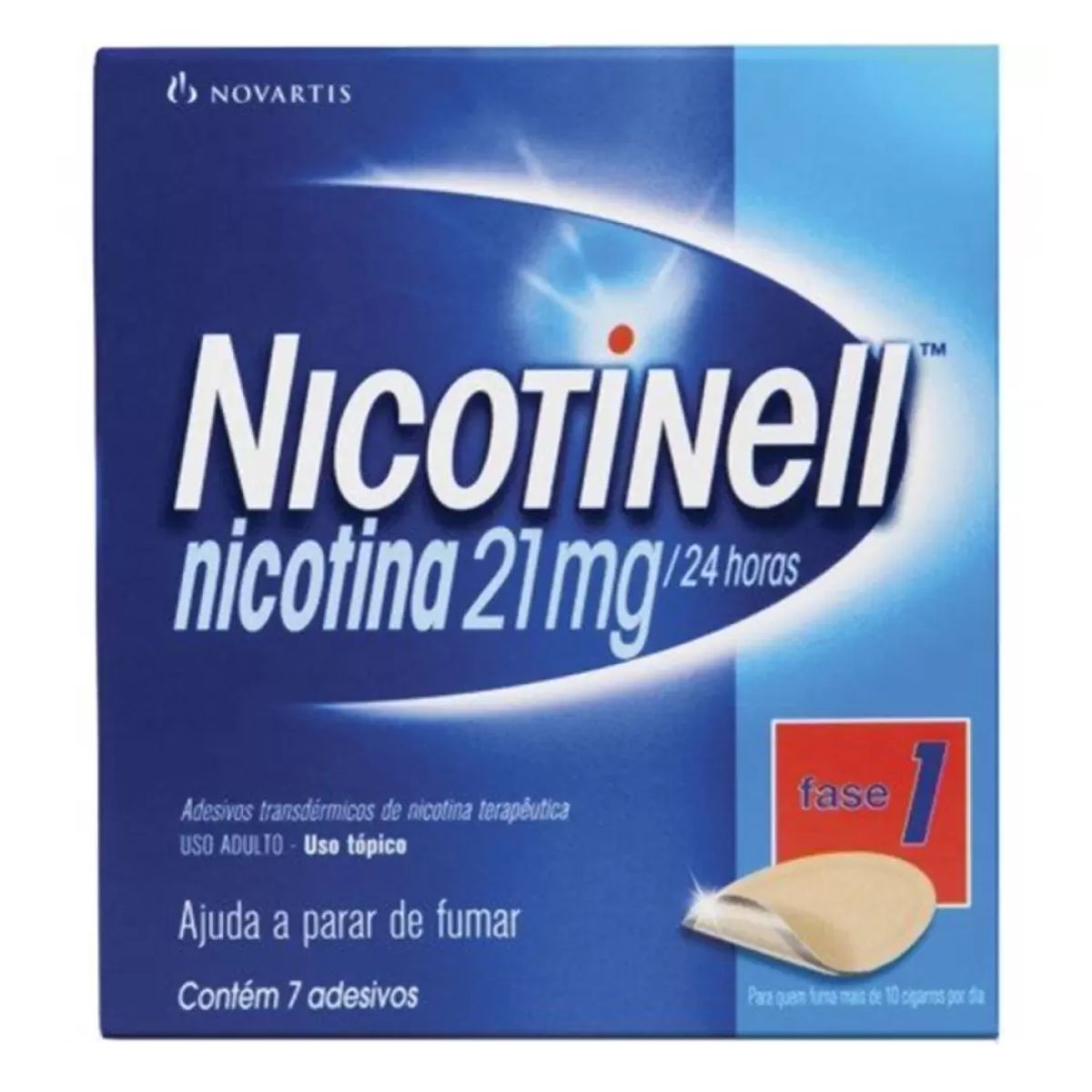 Encontraproduto.com.br - Nicotinell 21mg   Caixa com 7 Adesivos