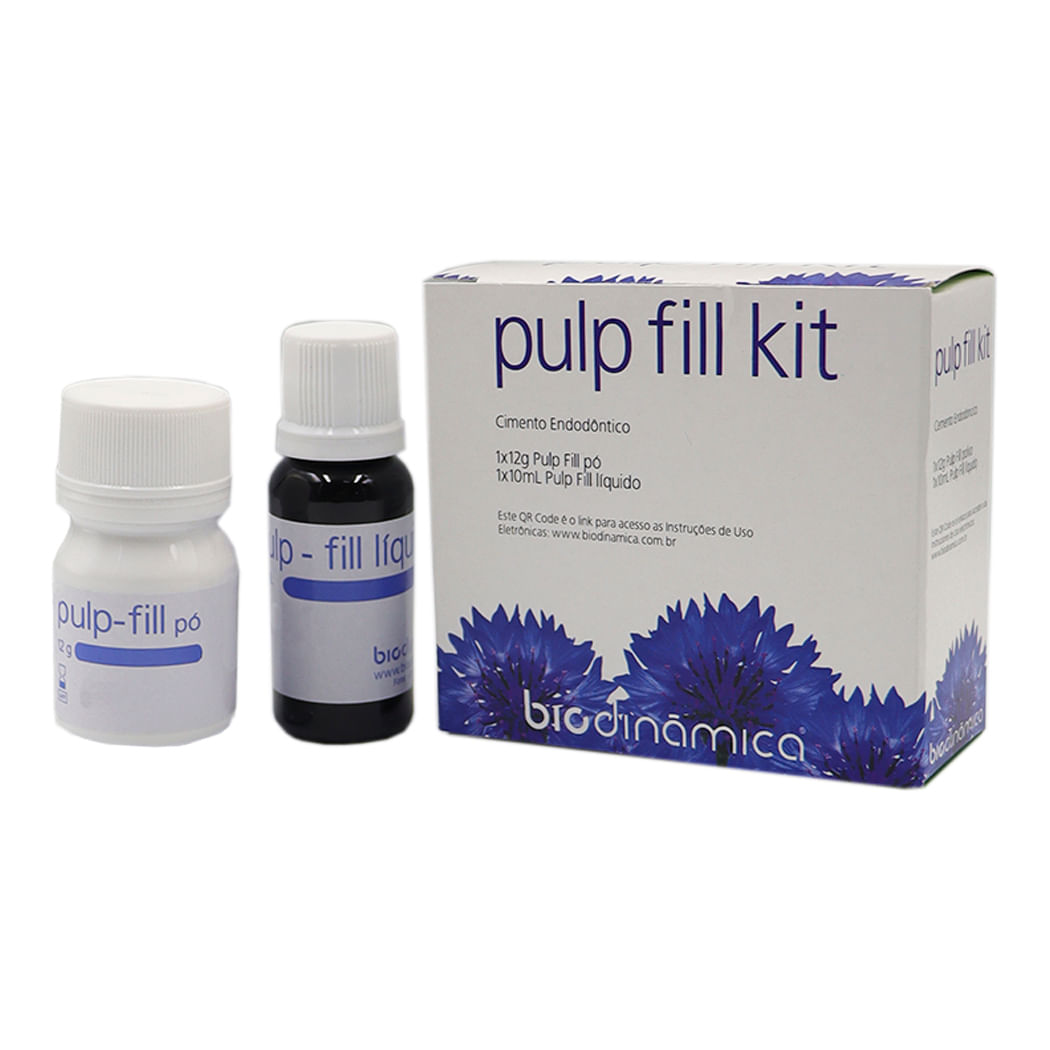 Encontraproduto.com.br - Cimento Endodôntico Pulp Fill Kit - Biodinâmica