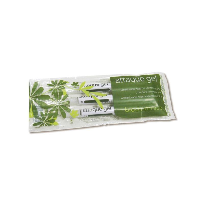Encontraproduto.com.br - Ácido Fosfórico Attaque Gel 37% com 3x3g - Biodinâmica