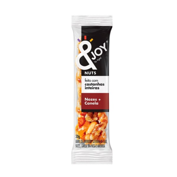 Encontraproduto.com.br - Barra de Mixed Nuts Nozes e Canela 30g