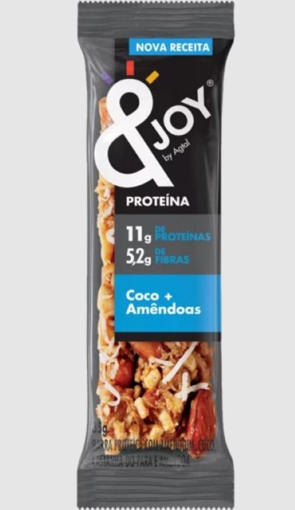 Encontraproduto.com.br - Barra Protein Nuts Amêndoa/Coco c/2 - Agtal