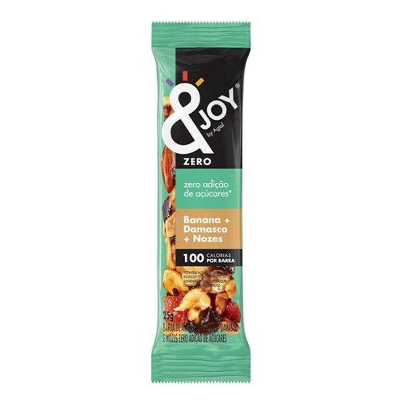 Encontraproduto.com.br - Barra de Nuts Zero Açúcar Banana e Nozes Enjoy 25g